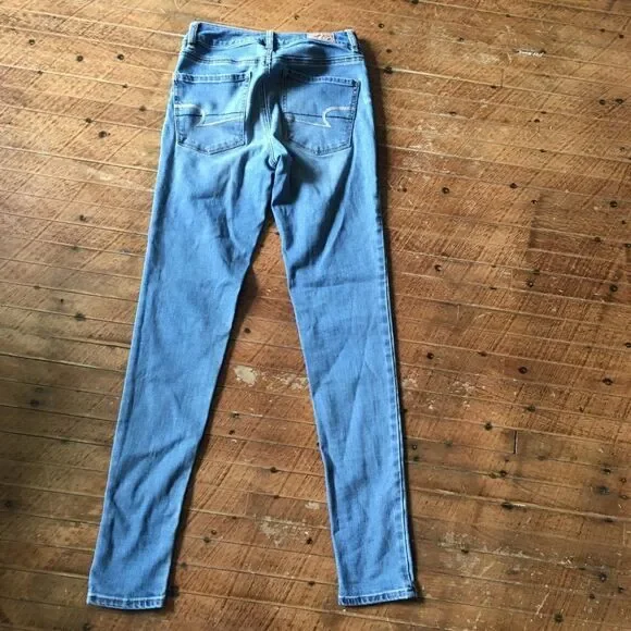 American Eagle hi-rise stretchy normcore mom jeggings - Picture 3 of 3